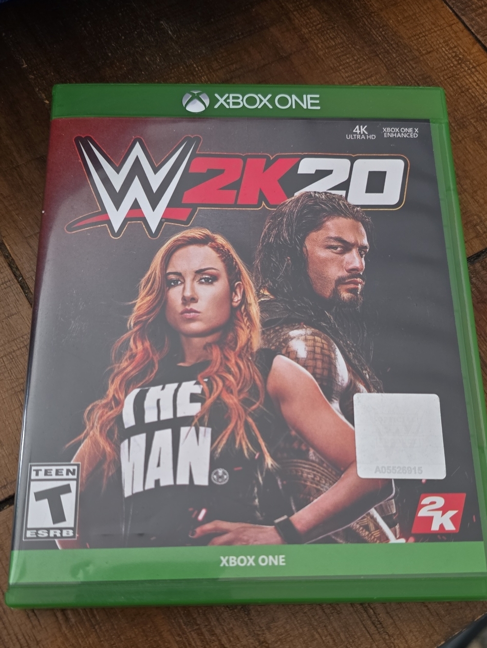 WWE 2K20 Xbox One Video Game - Green Case